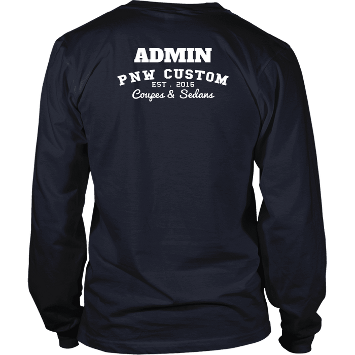 PNW Custom Coupes and Sedans Boost Admin shirts