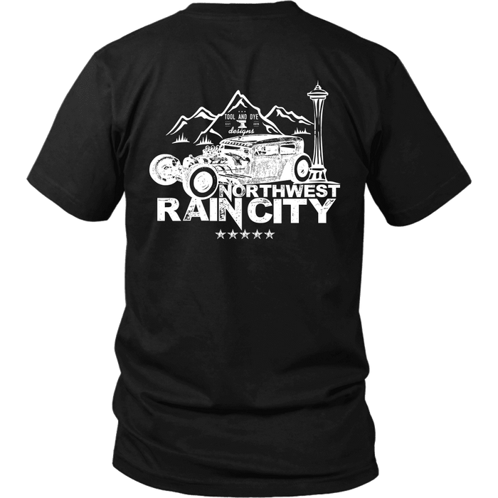 Northwest Rain City Ratrod T-shirt short and long sleeve