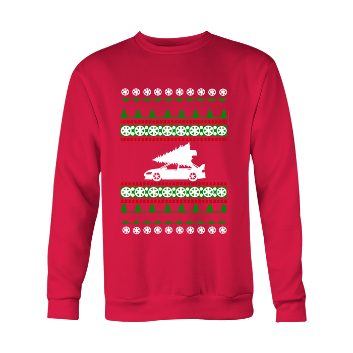 Mitsubishi Lancer Evolution Evo 8 9 Ugly Christmas Sweater Hoodie and T-shirt sweatshirt