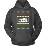 Lancer Evo 10 X Ugly Christmas Sweater crew and hoodie mens (unisex) sweatshirt