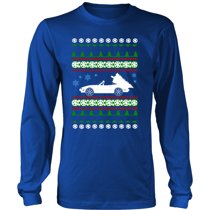 Mazda Miata Ugly Christmas Sweater Sweatshirt sweatshirt