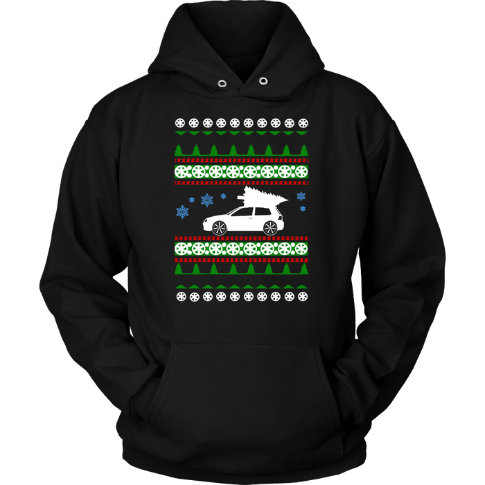 car like a mk4 GTI Ugly Christmas Sweater sweatshirt