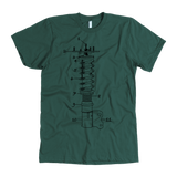 T&D Illustration Series Coilover Premium Mens T-shirt multiple colors(front and rear print) Dark Version