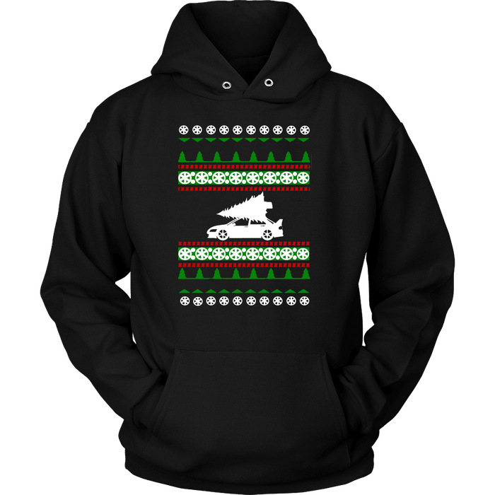 Mitsubishi Lancer Evolution Evo 8 9 Ugly Christmas Sweater Hoodie and T-shirt sweatshirt