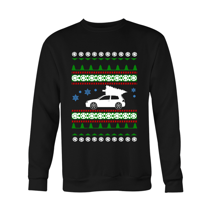 German Car like mk4 R32 Golf GTI Ugly Christmas Sweater sweatshirt