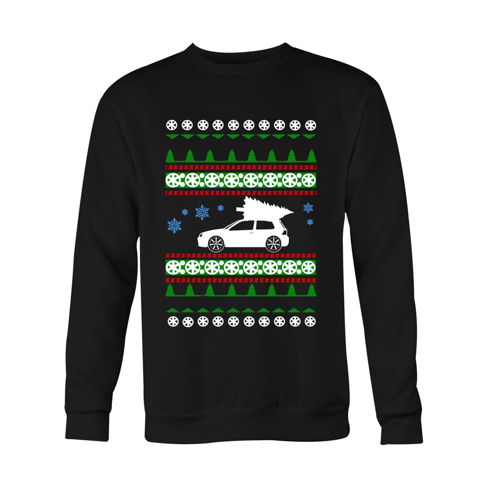 car like a mk4 GTI Ugly Christmas Sweater sweatshirt