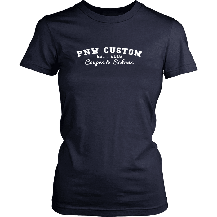 PNW Custom Coupes and Sedans Logo shirt