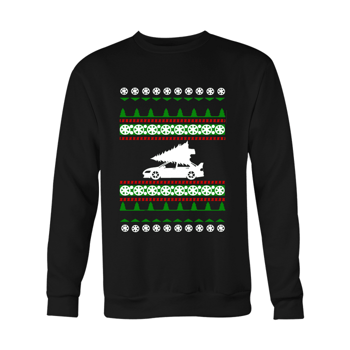 Mitsubishi Lancer Evolution Evo 8 9 Ugly Christmas Sweater Hoodie and T-shirt sweatshirt