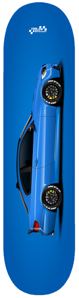 Car Art 335i 2012 BMW Skateboard Deck 7-Ply Hard Rock Canadian Maple Blue V1