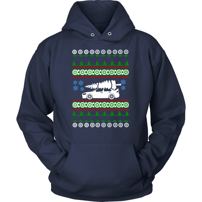 Lancer Evo 10 white tree Ugly Christmas Sweater, Hoodie and long sleeve T-shirt sweatshirt