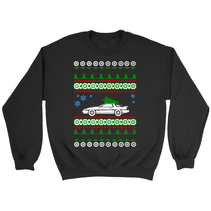 Toyota Supra mk3 Ugly Christmas Sweater, hoodie and long sleeve t-shirt sweatshirt