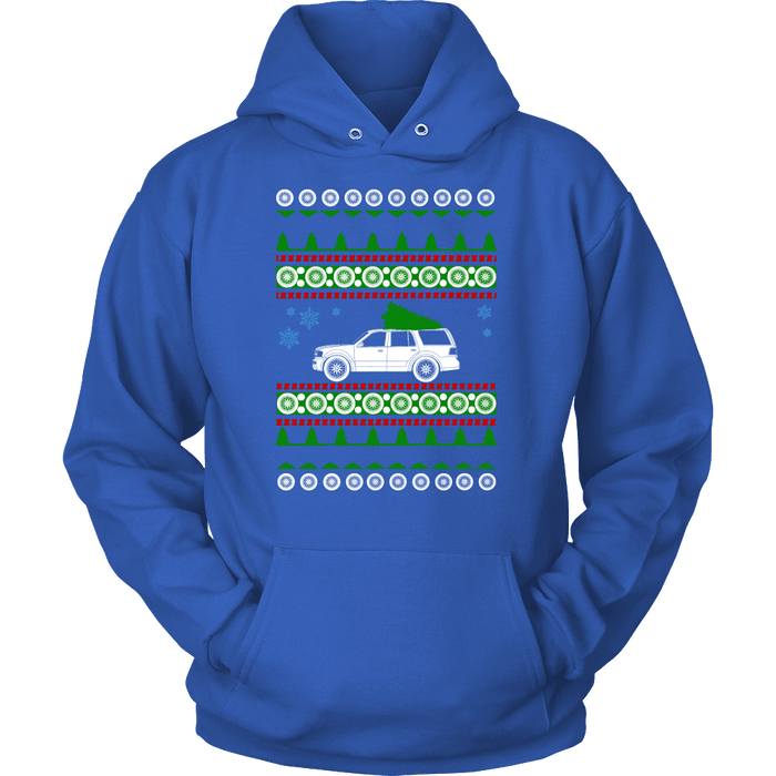 Lincoln Navigator ugly christmas sweater, hoodie and long sleeve t-shirt sweatshirt