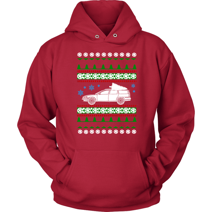 Swedish Car like a  V70R Ugly Christmas Sweater hoodie and long sleeve t-shirt XC70 sweatshirt