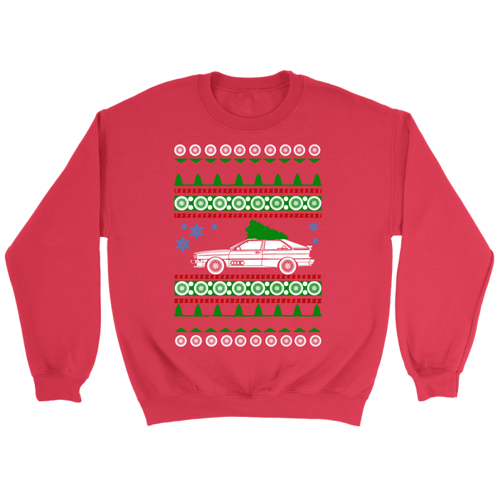 German car Audi UR Quattro Ugly Christmas Sweater, hoodie and long sleeve t-shirt sweatshirt