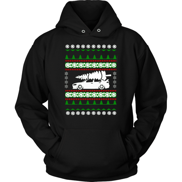 Mitsubishi lancer Evo X 10 ugly christmas hoodie