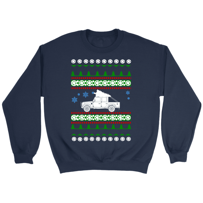 Land Rover Defender 110 Ugly Christmas Sweater, hoodie and long sleeve t-shirt sweatshirt