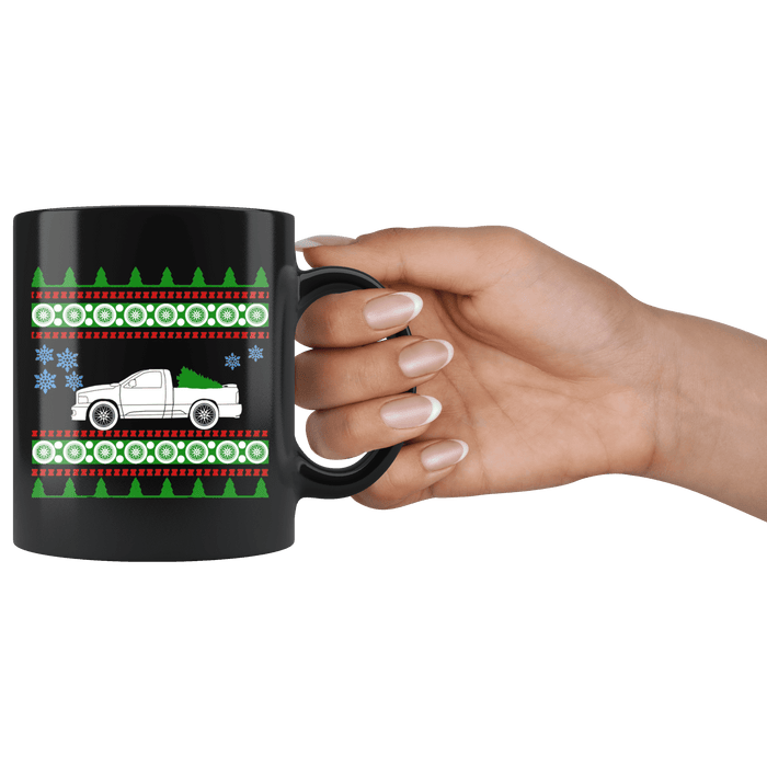 truck like aRam SRT10 Viper Truck Ugly Christmas Sweater Mug