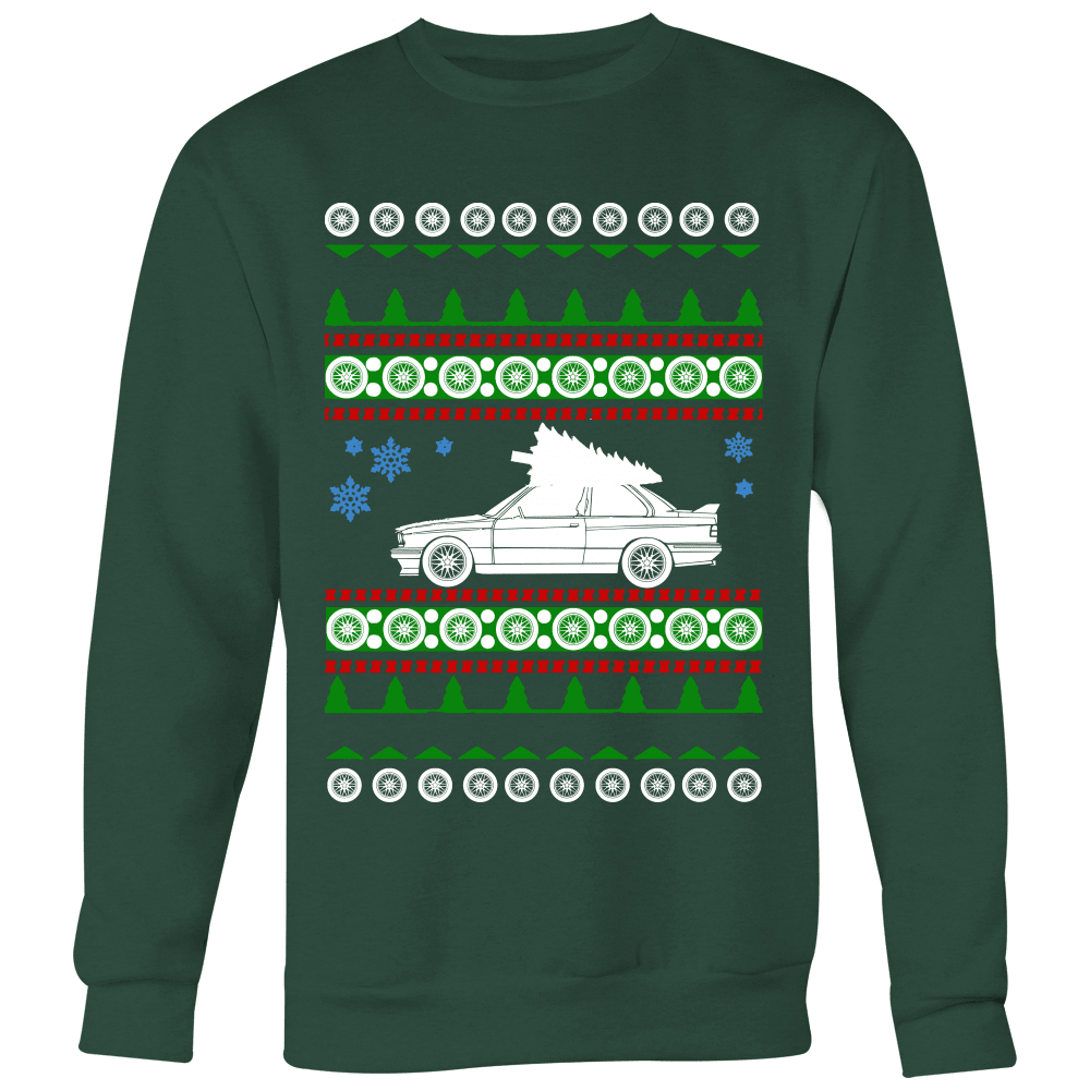 BMW E30 new M3 Premium Ugly Christmas Sweater Hoodie and Long Sleeve T-shirt sweatshirt