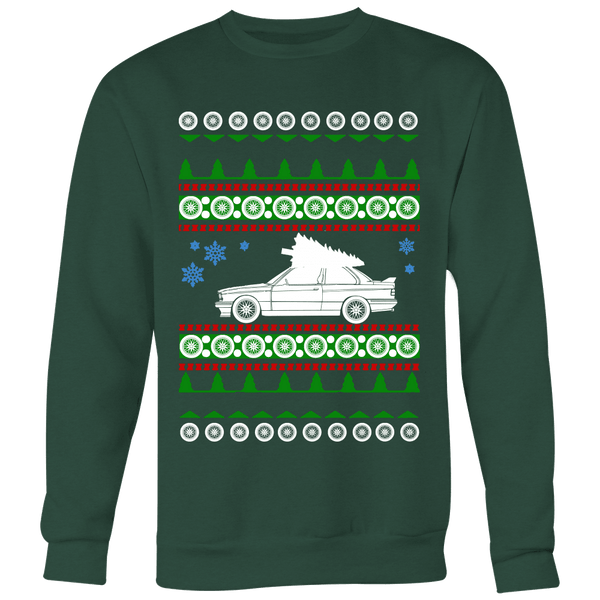 BMW E30 new M3 Premium Ugly Christmas Sweater Hoodie and Long Sleeve T-shirt sweatshirt