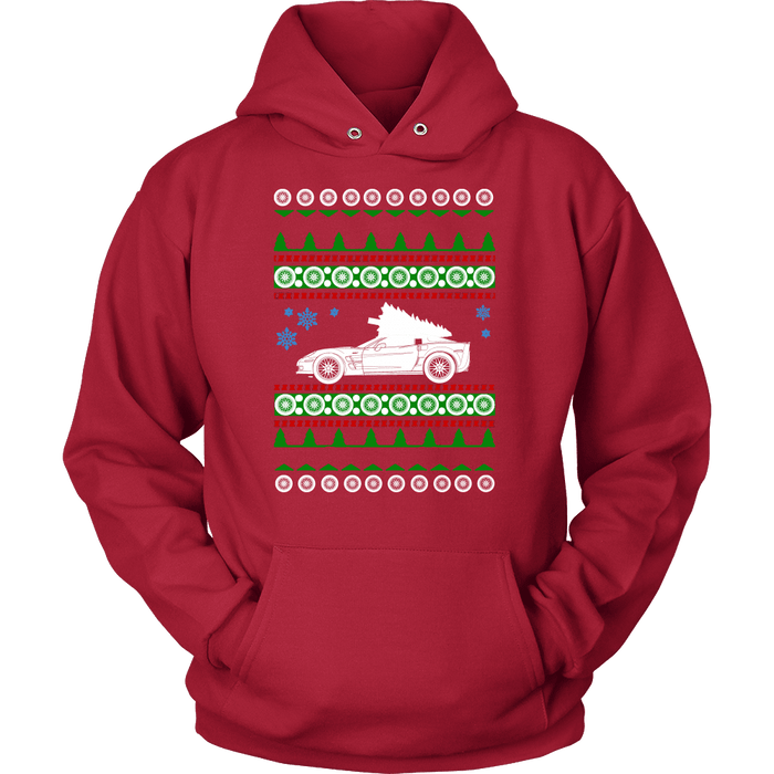 C6 Corvette Ugly Christmas Sweater, hoodie and long sleeve t-shirt NEW sweatshirt