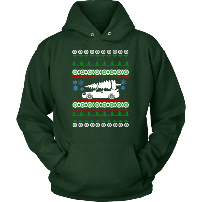 Lancer Evo 10 white tree Ugly Christmas Sweater, Hoodie and long sleeve T-shirt sweatshirt