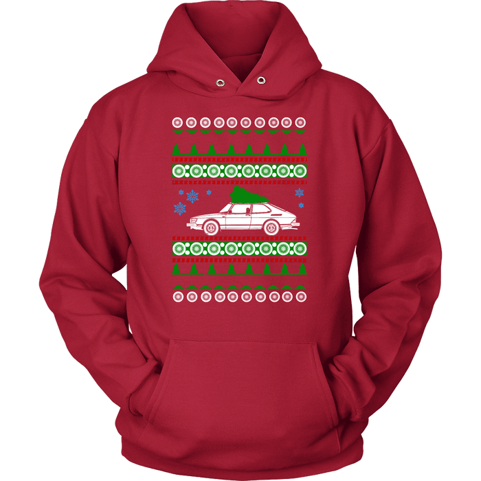 Saab 900 Ugly Christmas Sweater, hoodie and long sleeve t-shirt sweatshirt