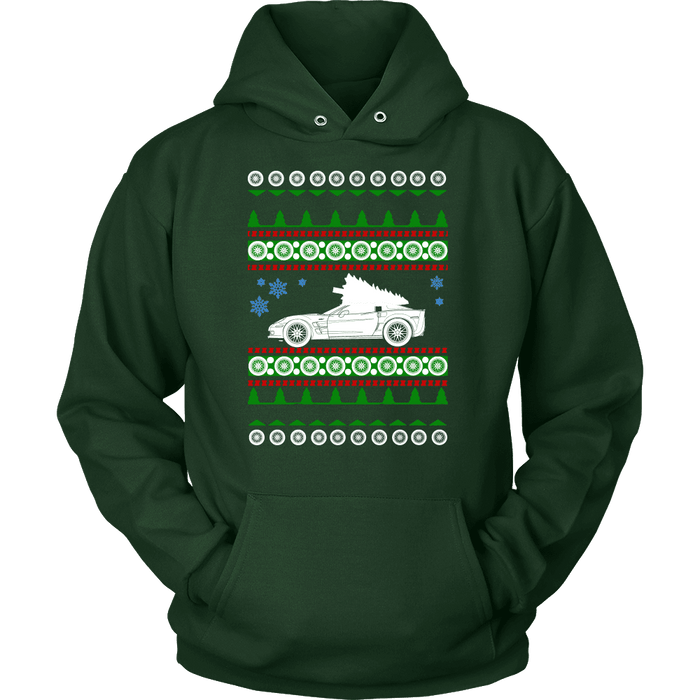 C6 Corvette Ugly Christmas Sweater, hoodie and long sleeve t-shirt NEW sweatshirt