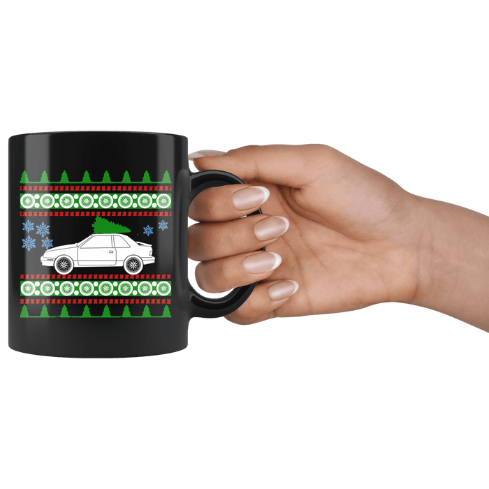 car like a Shadow Ugly Christmas Sweater Mug