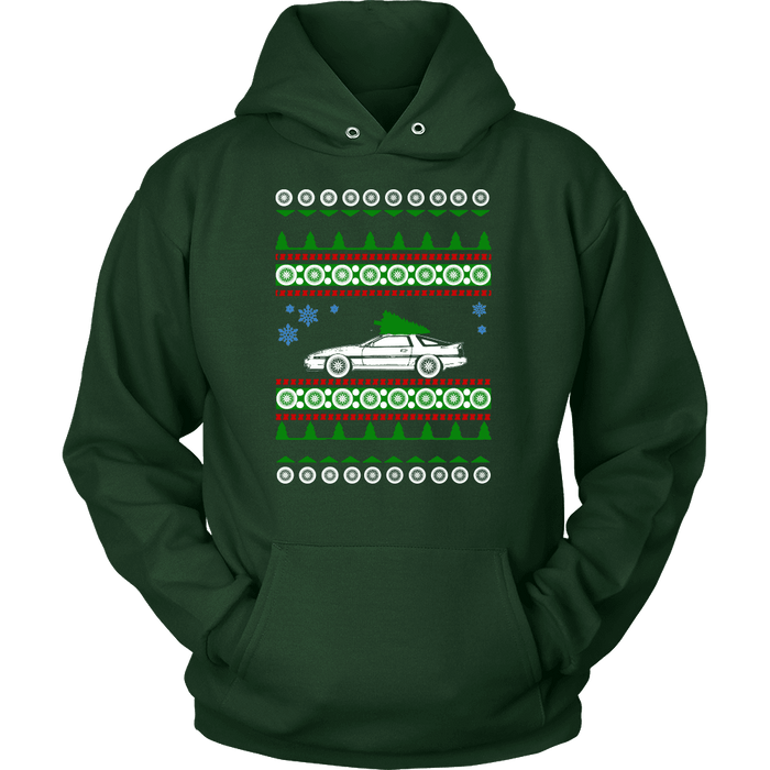 Toyota Supra mk3 Ugly Christmas Sweater, hoodie and long sleeve t-shirt sweatshirt