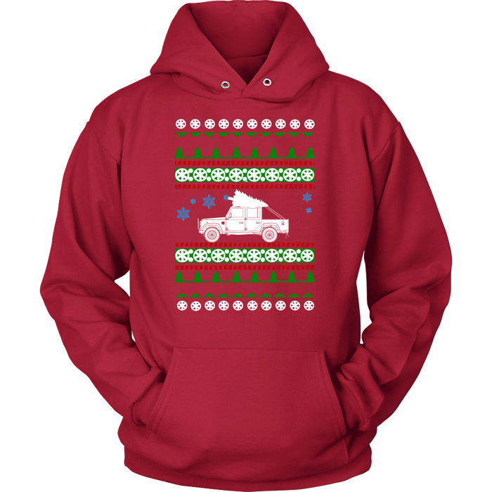 Land Rover Defender 110 Ugly Christmas Sweater, hoodie and long sleeve t-shirt sweatshirt