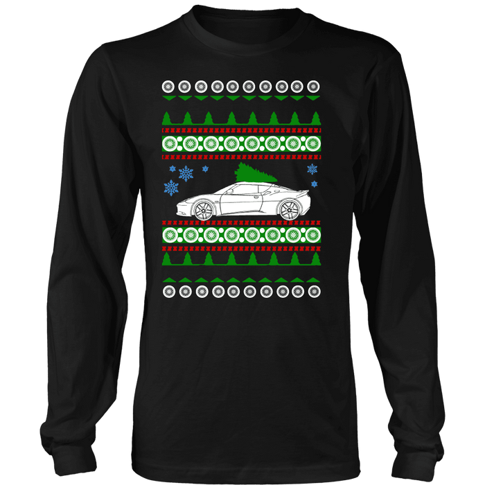 Lotus Evora Ugly Christmas Sweater, hoodie and long sleeve t-shirt sweatshirt