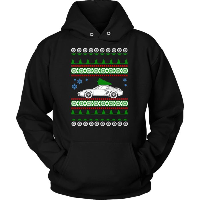 German Sports Car Porsche Cayman Style GT4 Ugly Christmas Sweater, hoodie and long sleeve t-shirt sweatshirt